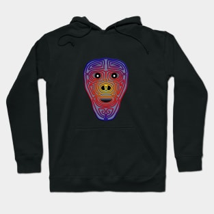 Alien Skull Circuit Board Hoodie